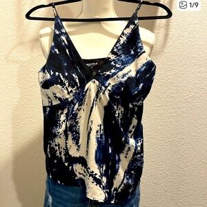 4SI3NNA Black and White Camisole